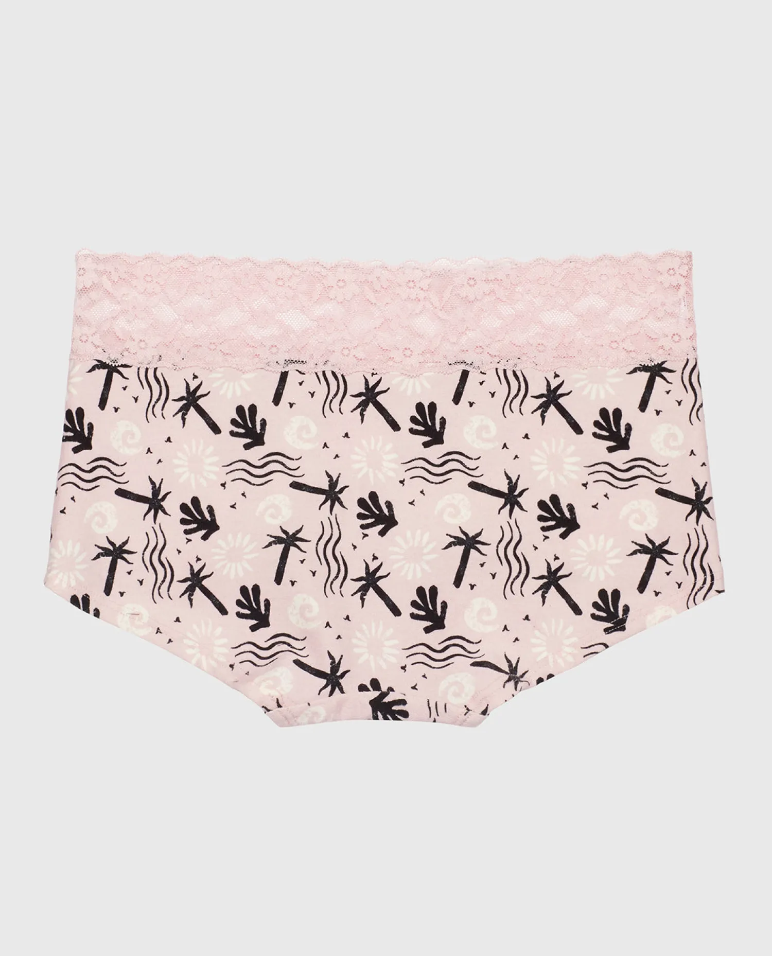 Boyshort Panty with Lace Trim in*La Senza Outlet