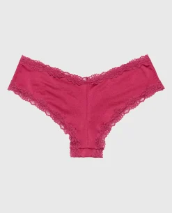 Cheeky Panty with Lace Trim in*La Senza Discount