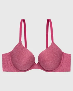 Comfort Lightly Lined Demi Bra in*La Senza Hot