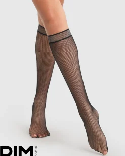 Fishnet Knee High Stocking in Black*La Senza Sale