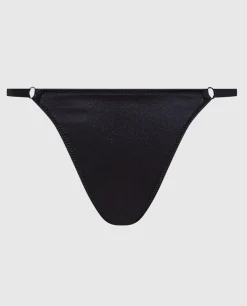 High Leg Thong Satin Panty in*La Senza Sale