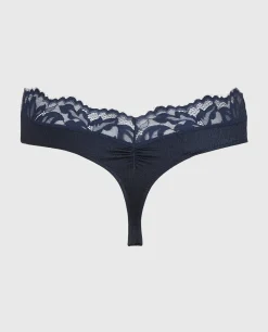 Lace Thong Panty in*La Senza Discount