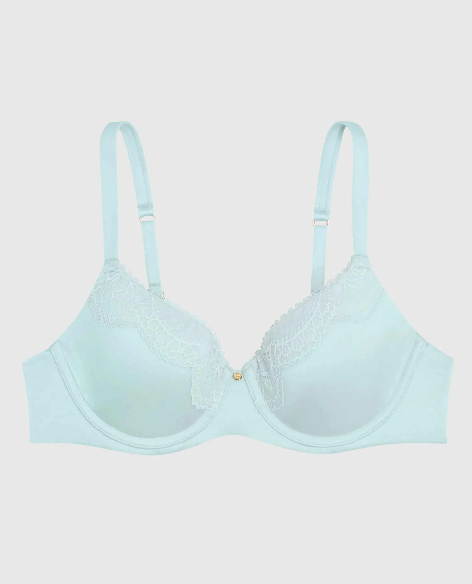 Lightly Lined Full Coverage Bra with Lace Overlay in*La Senza Fashion