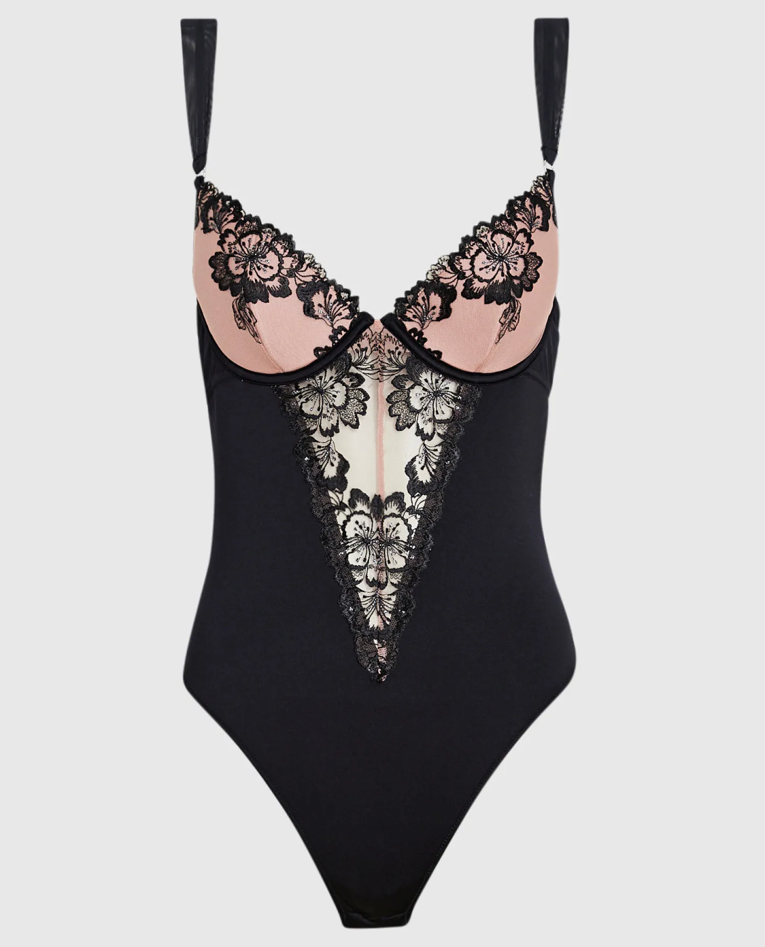 Lightly Lined Plunge Bodysuit*La Senza Outlet