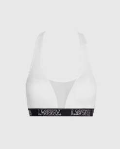 Low Impact Logo Sports Bra in*La Senza Sale