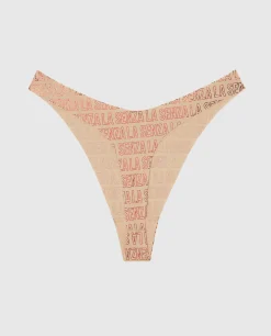 No Show Invisible High Leg Thong Panty*La Senza Fashion