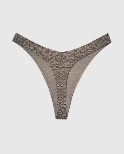 No Show Invisible High Leg Thong Panty*La Senza Hot