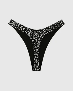 No Show Invisible High Leg Thong Panty*La Senza New