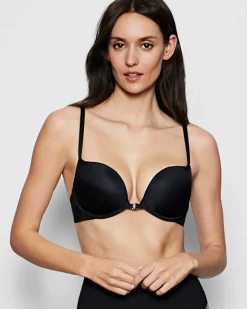 Push Up Bra with Front Clasp in Black*La Senza Sale