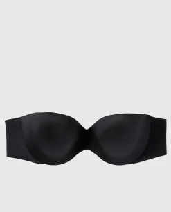 Strapless Lightly Lined Bra in Black*La Senza Online