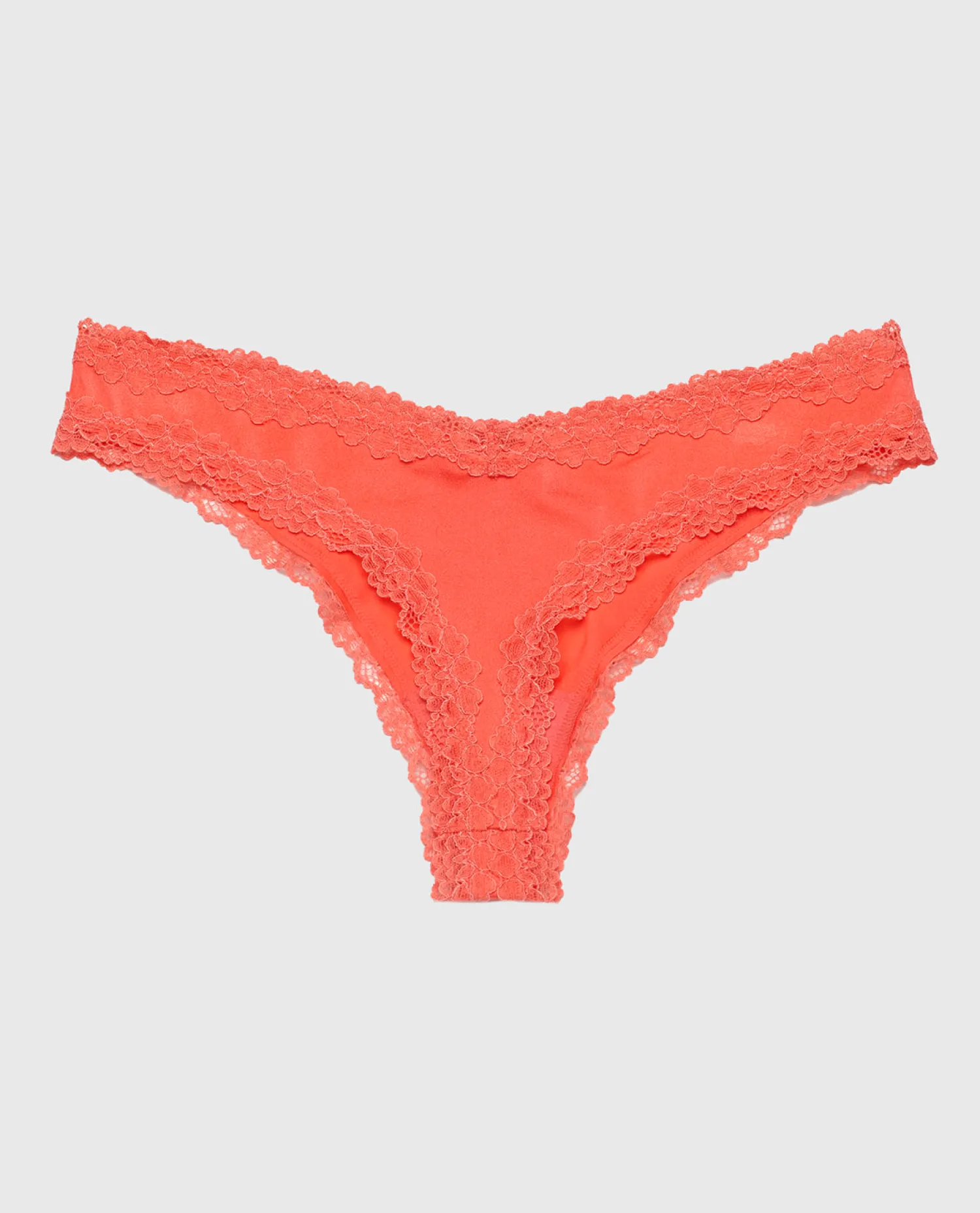 Thong Panty with Lace Trim in*La Senza Discount