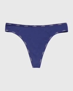 Thong Panty with Logo Trim in*La Senza Best