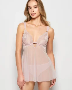 Unlined Shimmer Babydoll in*La Senza Outlet